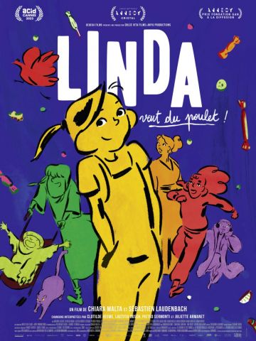 Affiche du film Linda veut du poulet !