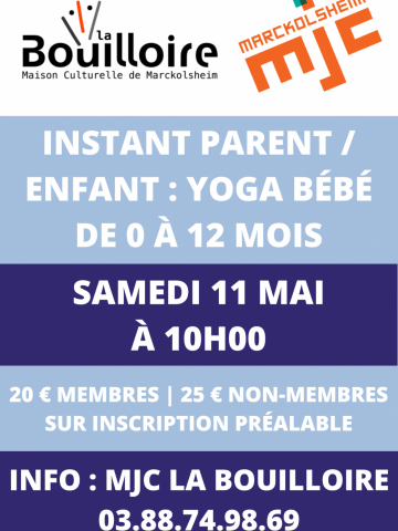 Affiche du film Instant parent / enfant : yoga bébé