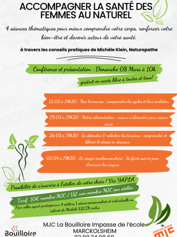 Ville test : Accompagner la santé des femmes au naturel